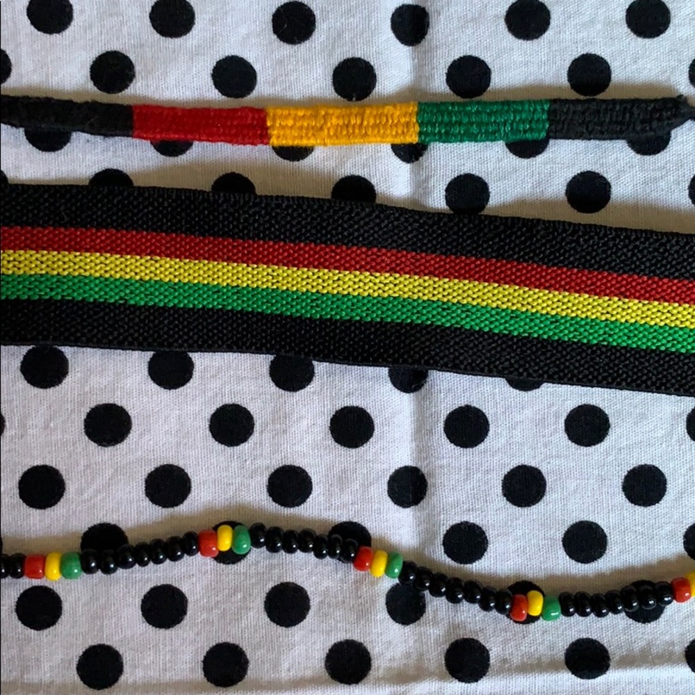 Rasta jewelry set